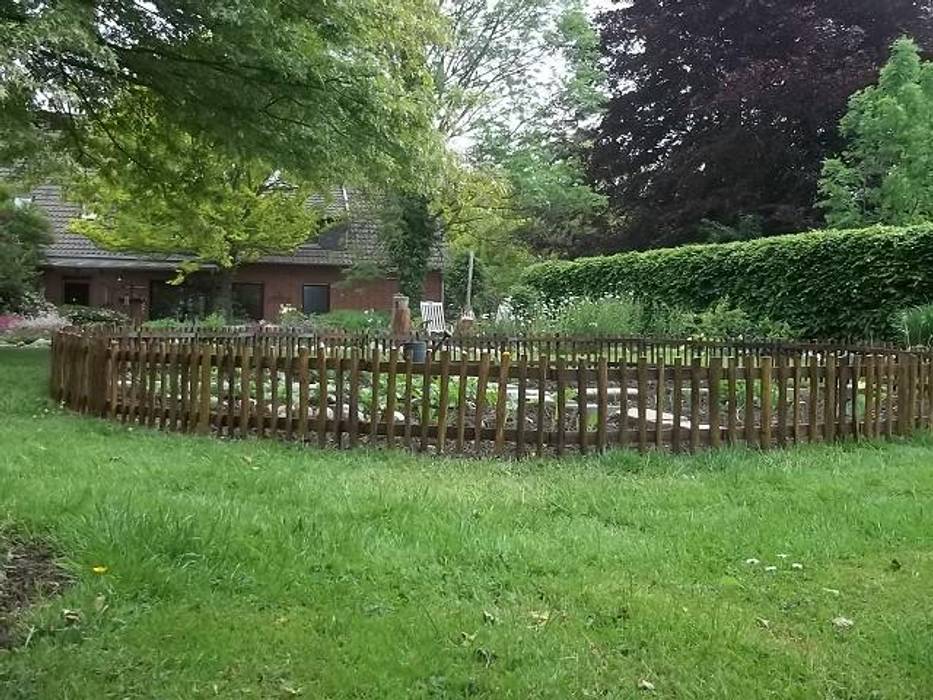 Handgefertigte Gartenzäune von GREGOR-DESIGN, Gregor-Design Gregor-Design Rustic style garden Solid Wood Multicolored Fencing & walls