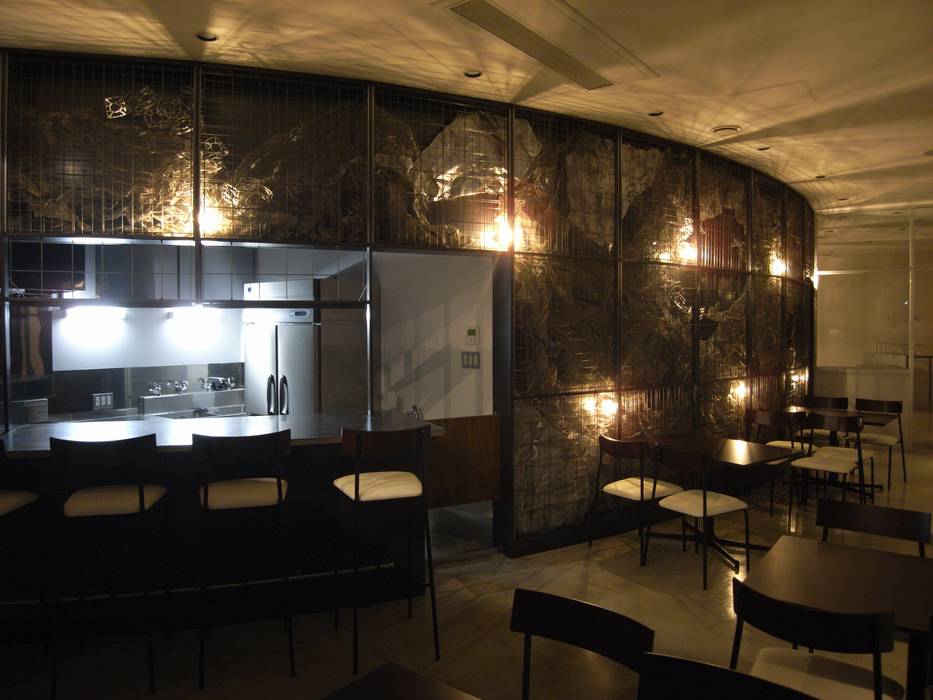 cafe / esthetic & hair salon Vanilla, (株)グリッドフレーム (株)グリッドフレーム Commercial spaces Commercial Spaces