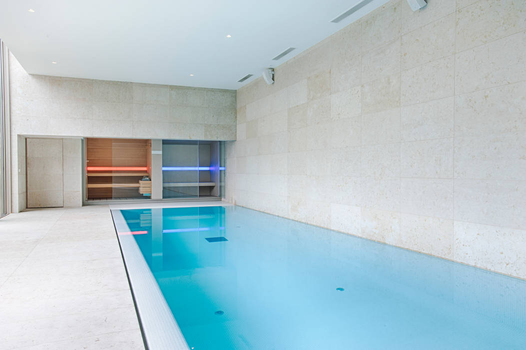 Moradia | Estoril, JRBOTAS Design & Home Concept JRBOTAS Design & Home Concept Spa moderno Acessórios para a piscina e spa