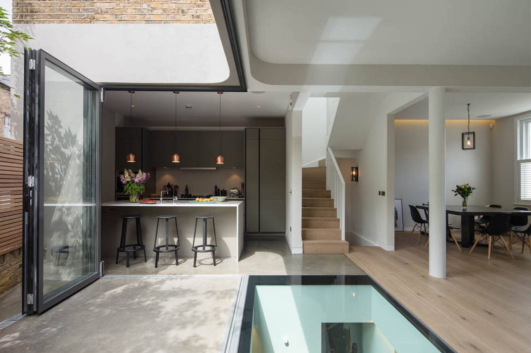 Brackenbury House, Neil Dusheiko Architects Neil Dusheiko Architects Modern kitchen