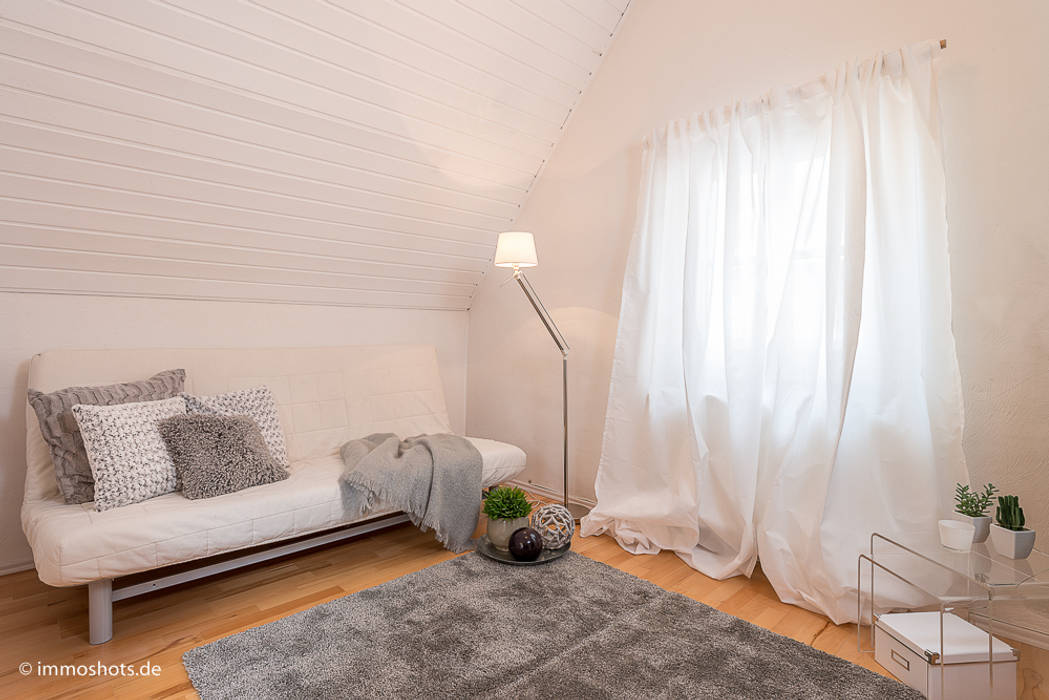 Gästezimmer nach dem Home Staging Immotionelles