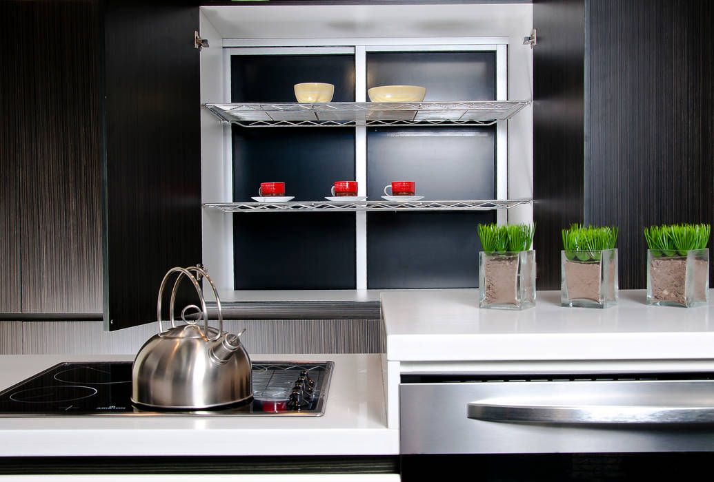 Modelo LUX, Domi Cocinas Domi Cocinas Minimalist kitchen Storage