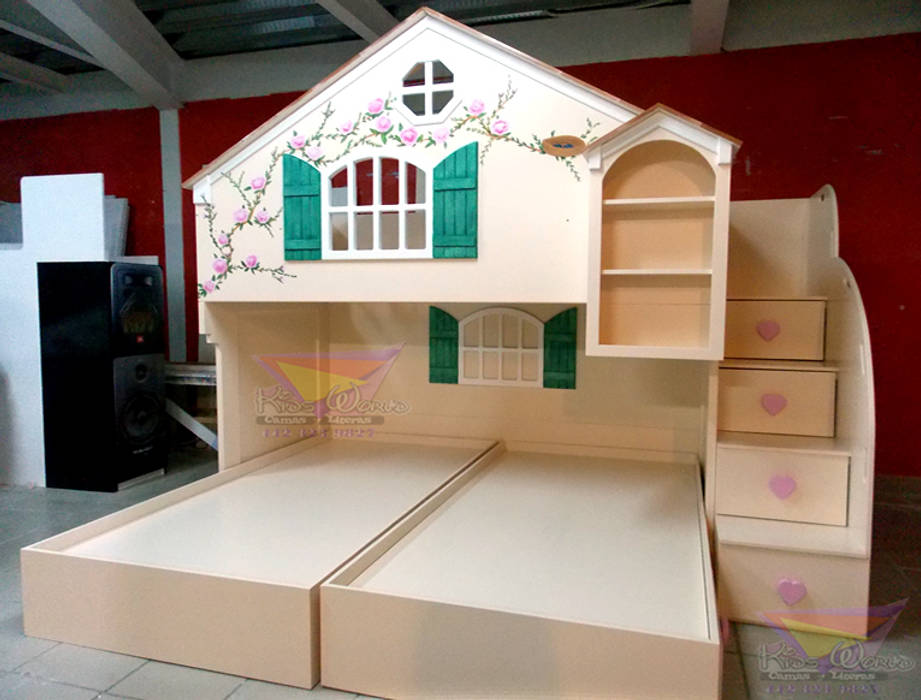 Hermosa Casita Litera Para Niñas Habitaciones Infantiles De Estilo