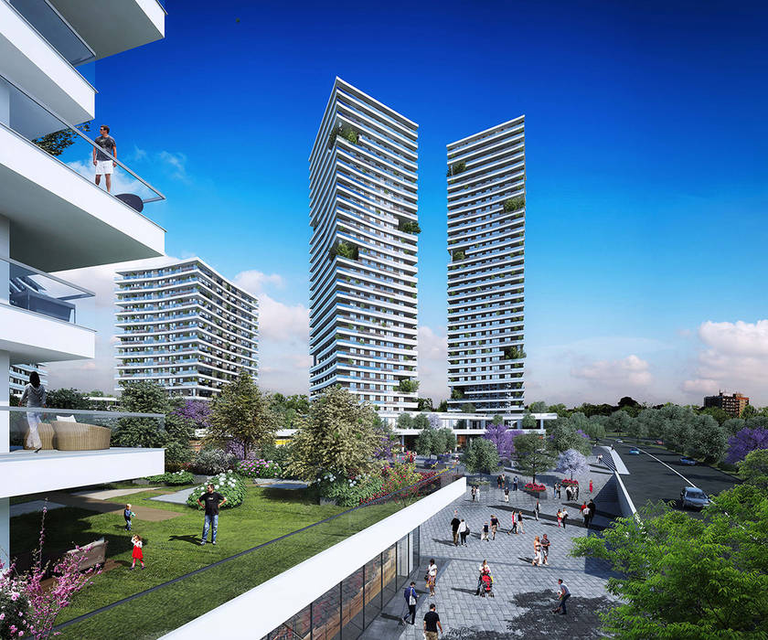 CCT 157 Project in Bahcesehir, CCT INVESTMENTS CCT INVESTMENTS Modern Evler