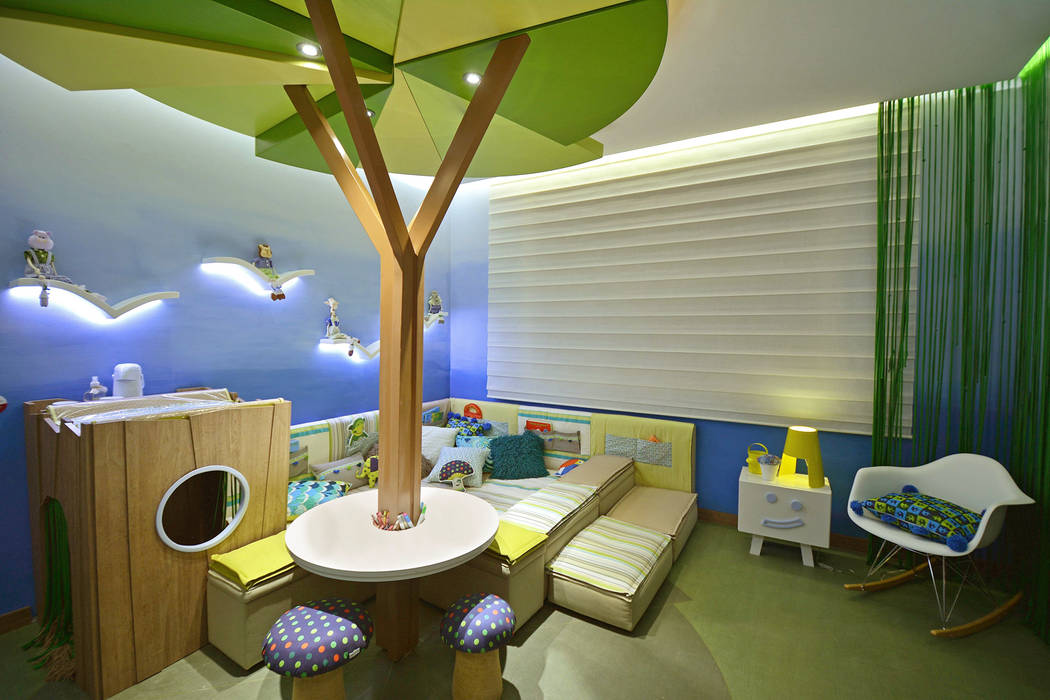 Casa Cor RS 2014 – Floresta Encantada Mundstock Arquitetura Quarto infantil moderno