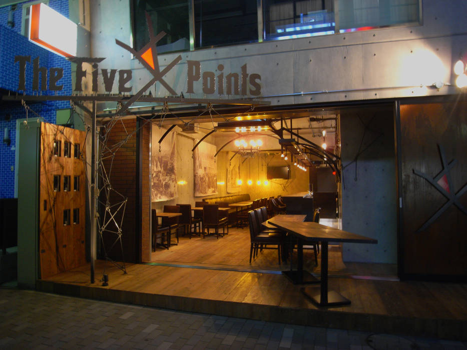 Diners The Five Points, (株)グリッドフレーム (株)グリッドフレーム 商業空間 バー & クラブ