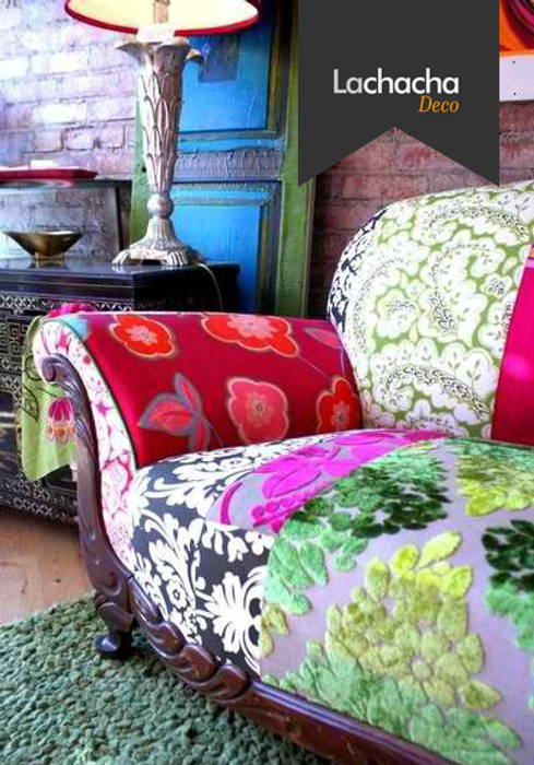 Retapizados y algunos muebles a pedido , La ChaChaDeco La ChaChaDeco Livings modernos: Ideas, imágenes y decoración Sofás y sillones