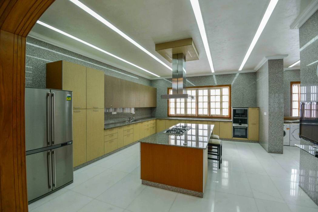 Live King size - Sukhnani Mansion , S.S. Design Studio S.S. Design Studio Cocinas minimalistas