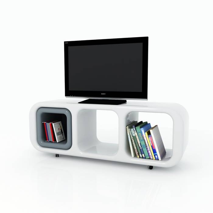 ERACLE Paolo D'Ippolito - idee e design Modern living room Storage