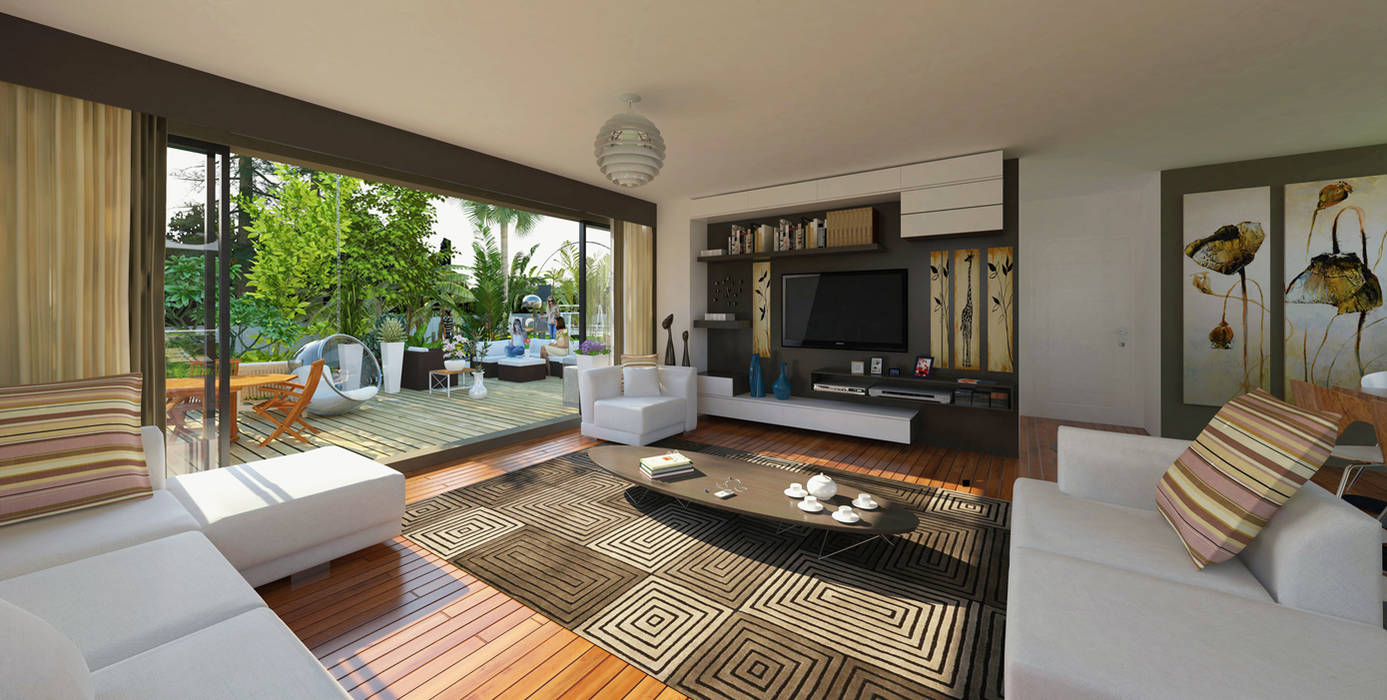 Sky Novita Kurtköy, apak mimarlık apak mimarlık Modern Living Room