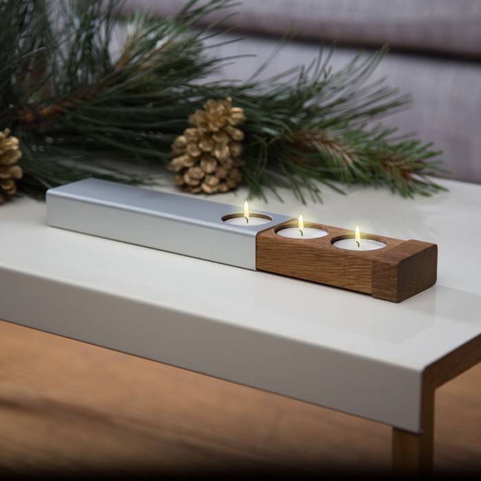 Konstantin Slawinski: 1... 2... 3... 4... Adventsschieber SL 11 homify Moderne Wohnzimmer Holz Holznachbildung Accessoires und Dekoration