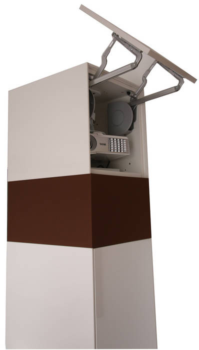 Schrank Mit Beamer Modern Von Schreinerei Mobel Holzsport