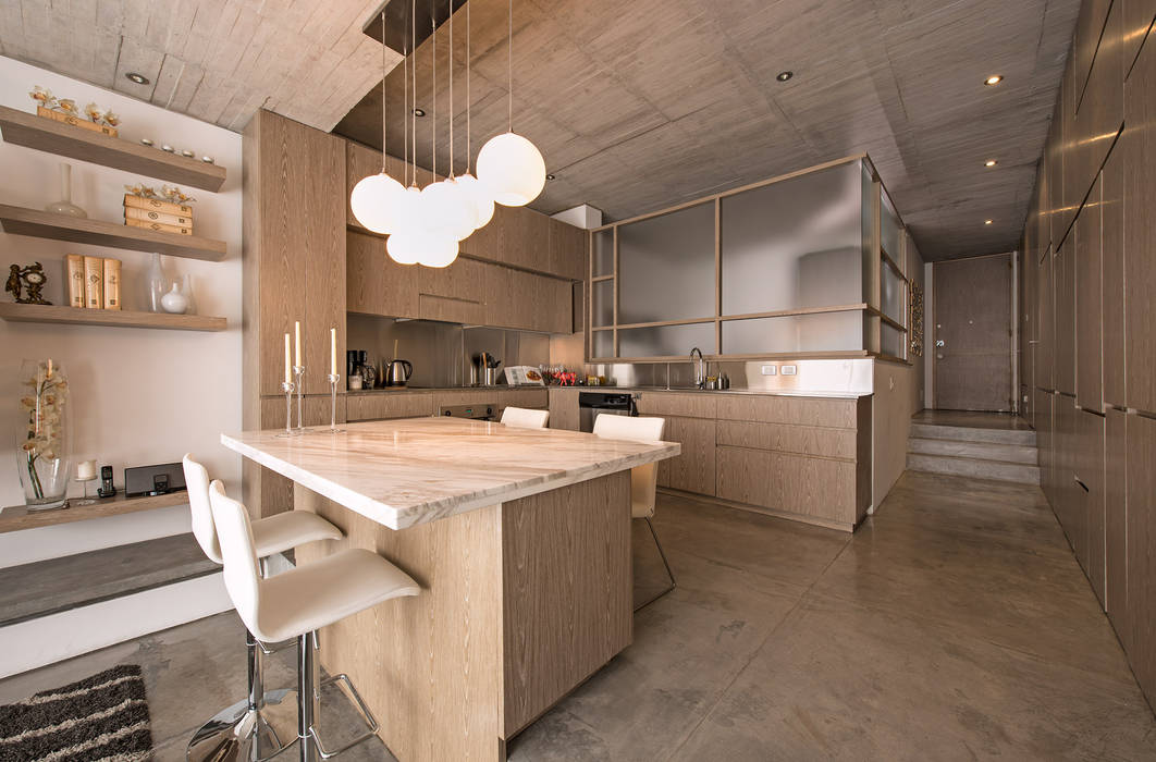 Apartamento Rubiano, MEMA Arquitectos MEMA Arquitectos Modern style kitchen