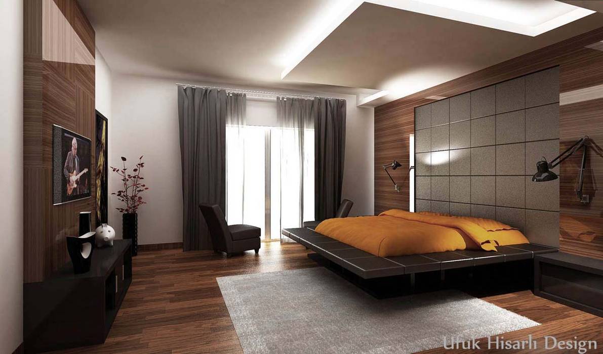 MISCELLANEOUS HOME PROJECT, HİSARİ DESIGN STUDIO HİSARİ DESIGN STUDIO Modern style bedroom