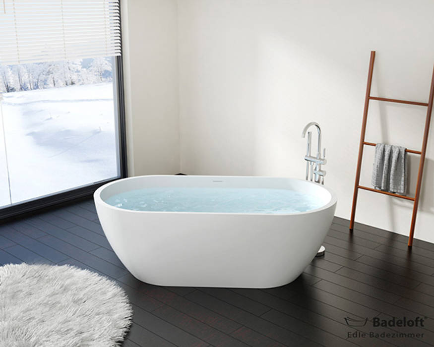 Bañeras, Badeloft Badeloft Modern style bathrooms Bathtubs & showers