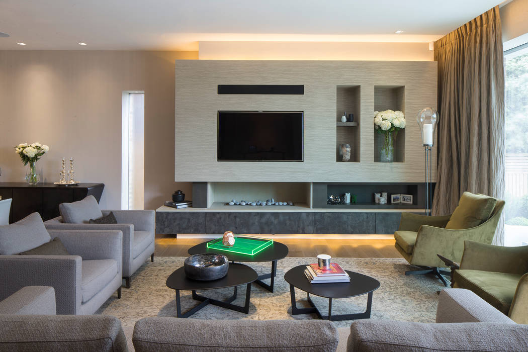 KSR Architects | Hampstead Village Home | Living room homify Modern living room