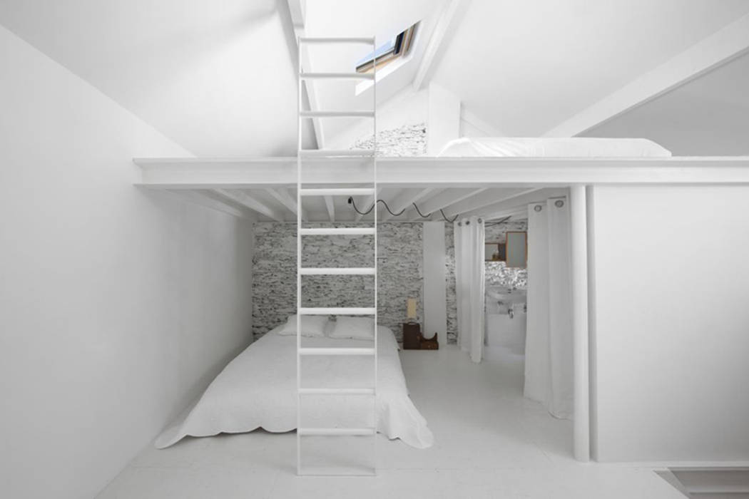 Habitation LAR, adn architectures adn architectures Спальня в стиле минимализм