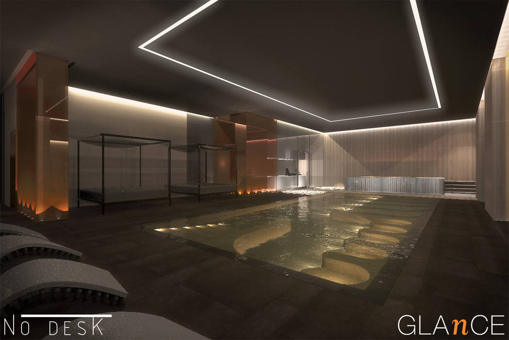 glaNce spa_Hotel Nhow, Arkinprogress Arkinprogress Commercial spaces Khách sạn