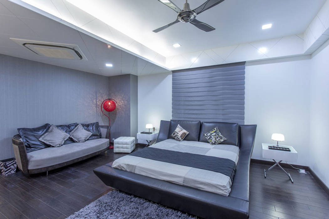 Kabra House, Spaces and Design Spaces and Design Modern style bedroom