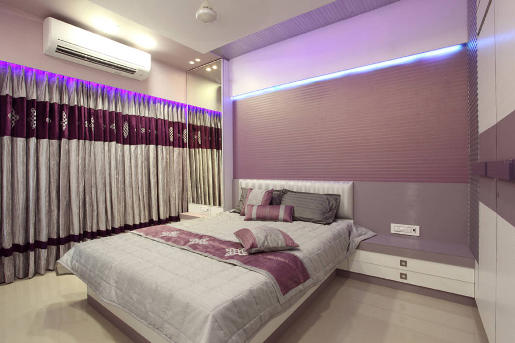 Harish Bhai, PSQUAREDESIGNS PSQUAREDESIGNS Modern style bedroom