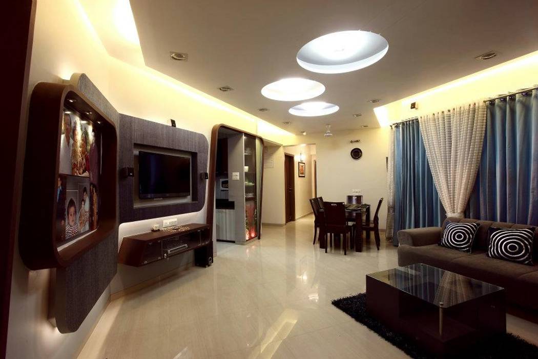 Bharat Bhanushali, PSQUAREDESIGNS PSQUAREDESIGNS Modern living room