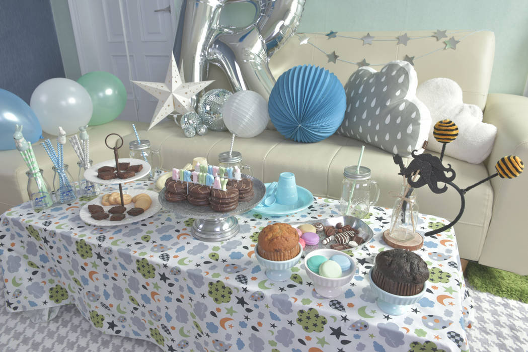 하늘둥둥 파티세트 , partybuckett partybuckett Dormitorios infantiles de estilo escandinavo Accesorios y decoración