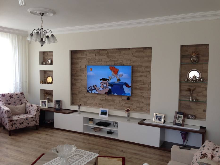 homify Modern Duvar & Zemin Duvar & Zemin Kaplamaları