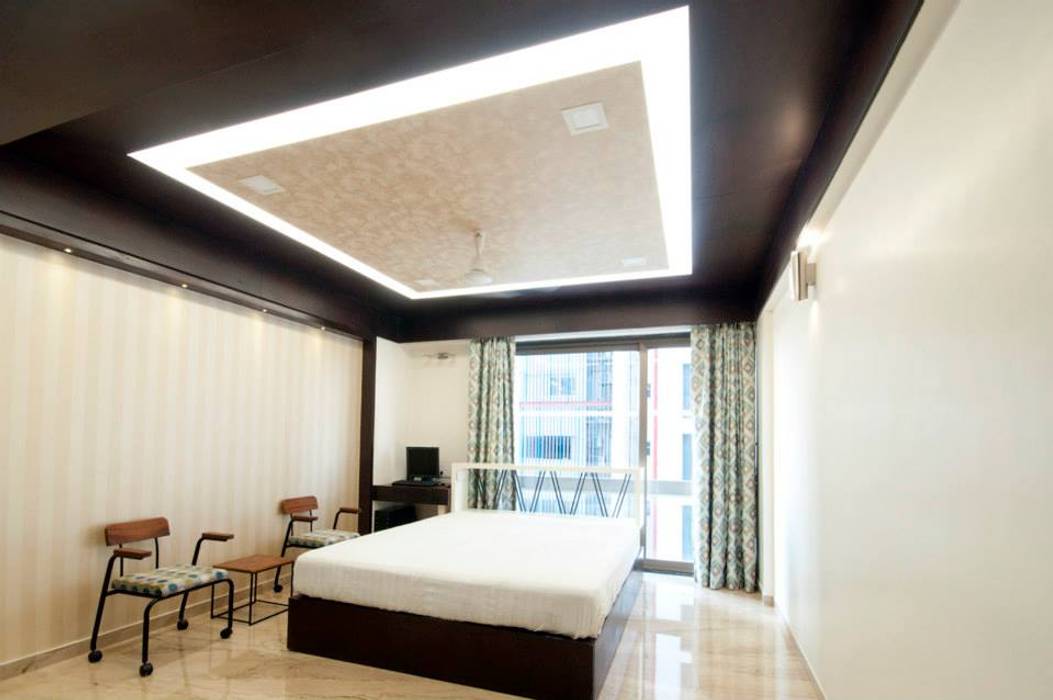 Mittal residence, andblack design studio andblack design studio Modern style bedroom