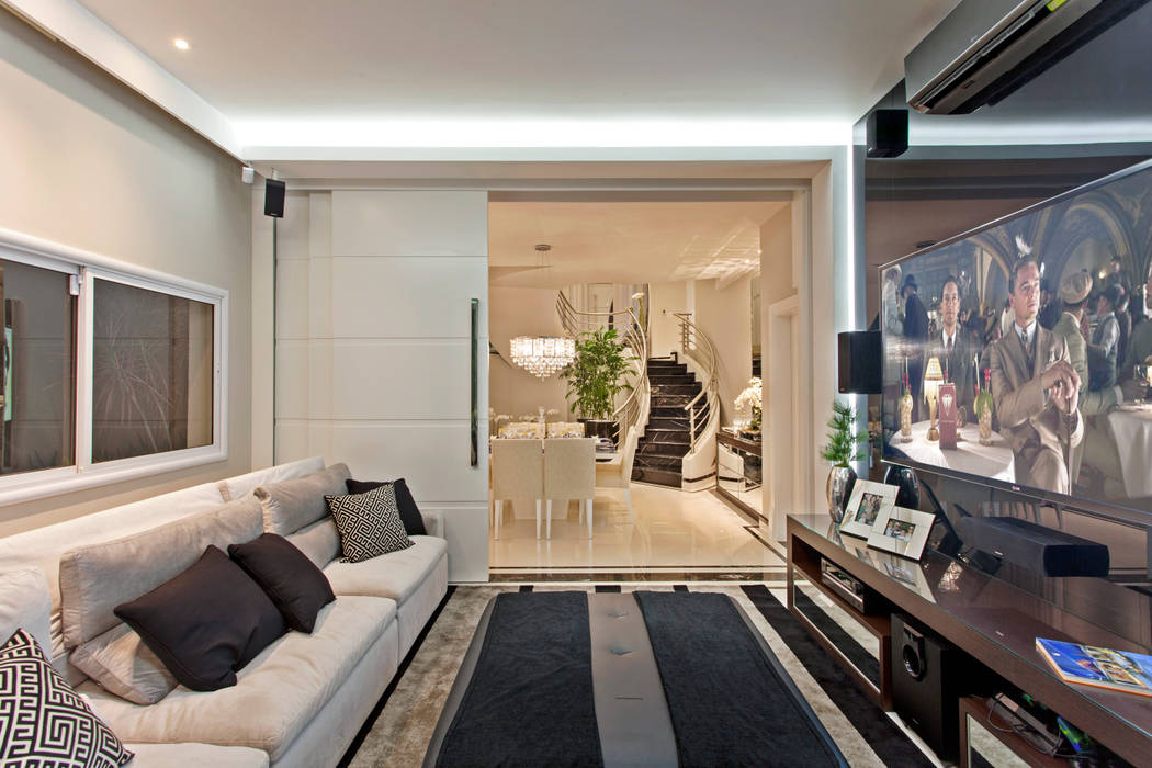 homify Modern media room