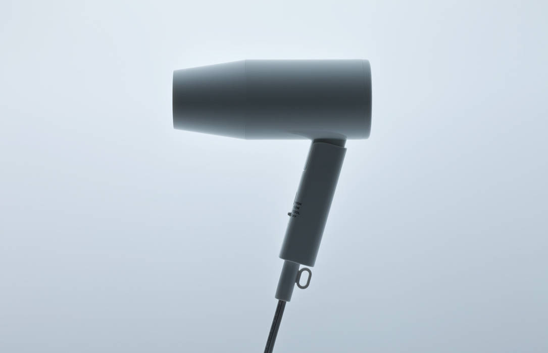 Hair Dryer- MUJI, miyake design miyake design インダストリアルデザインの キッチン 小型家電製品