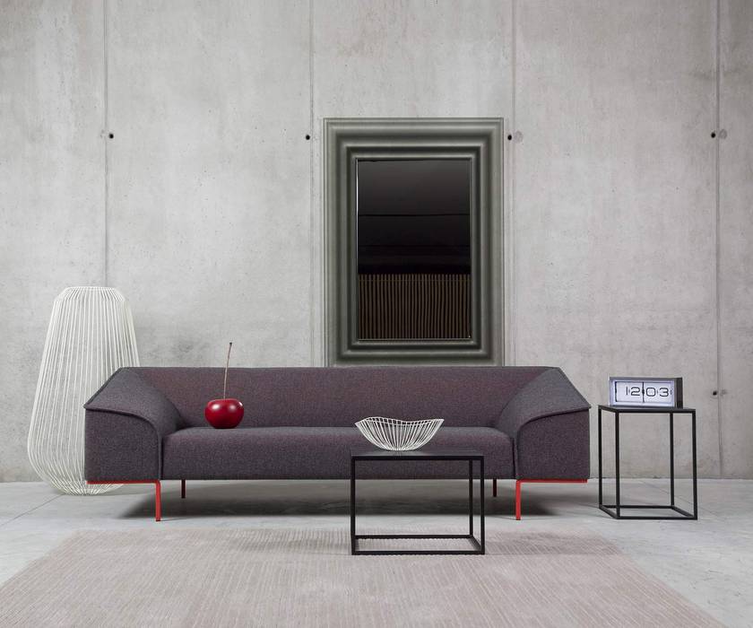 Großzügig Livarea Moderne Wohnzimmer Sofa, Modern, Lounge, Couch, Design, Designer, Design Sofa, Stoffsofa, Stoff, Metall, 3-Sitzer, Wohnzimmer, ,Sofas und Sessel