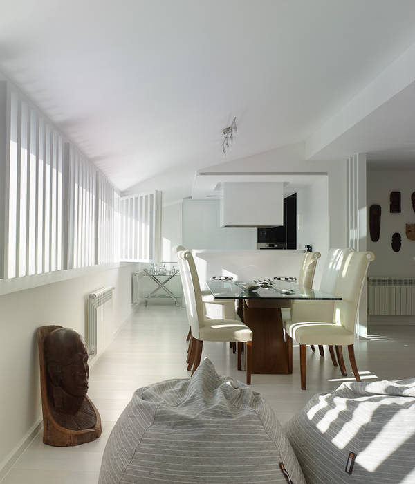 Reforma de piso en Santiago de Compostela Interior Zen. Obras e Proxectos Comedores de estilo minimalista