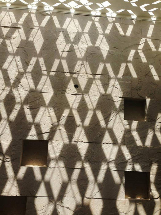 Patterns of Shadow - Skylight in the Master Bathroom studio XS Modern bathroom