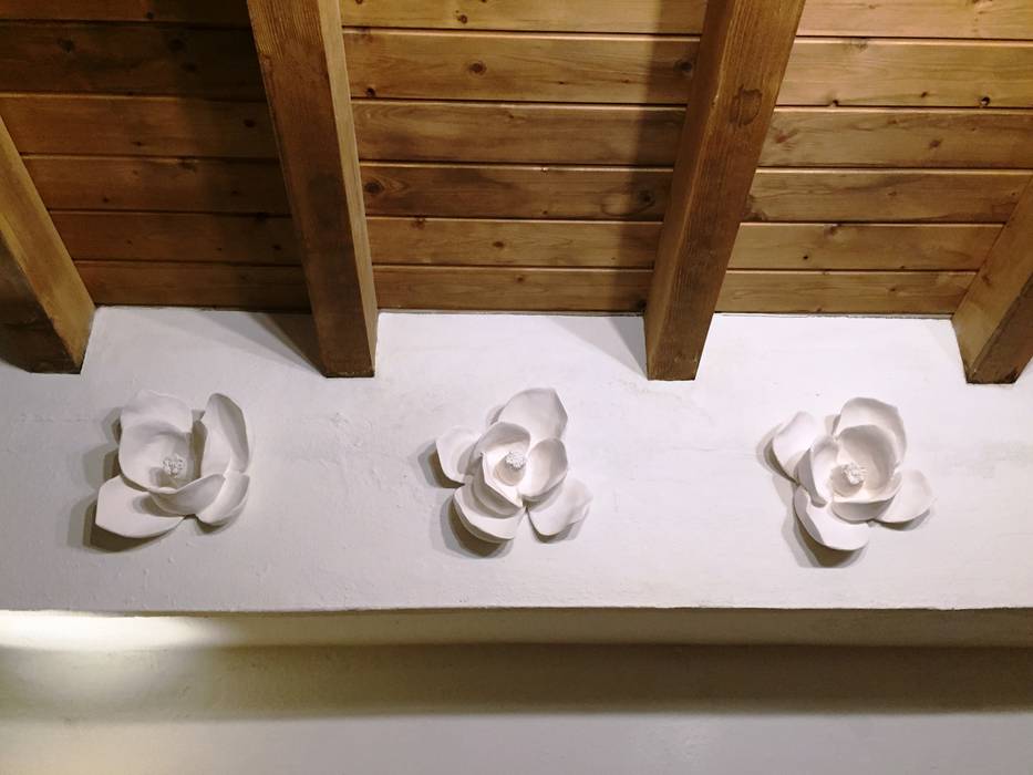 FLORES de GESSO Iva Viana Iva Viana Atelier de Escultura Casas modernas Acessórios e Decoração