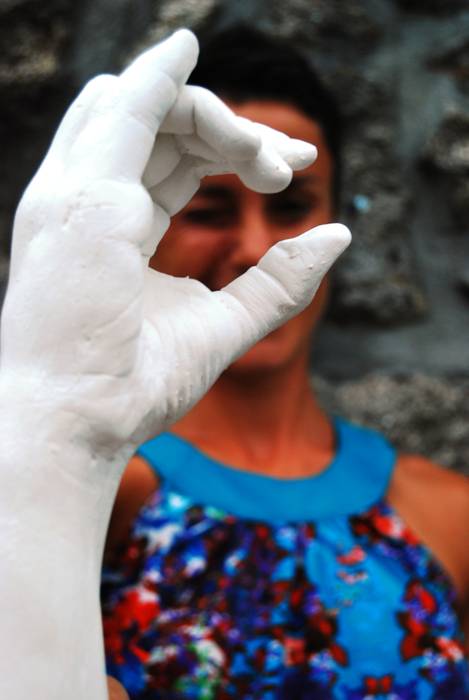 Mãos de gesso Iva Viana Iva Viana Atelier de Escultura Mais espaços Esculturas