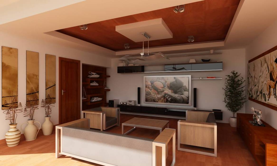 Sala de entretenimiento ollin arquitectura salas multimedia modernas