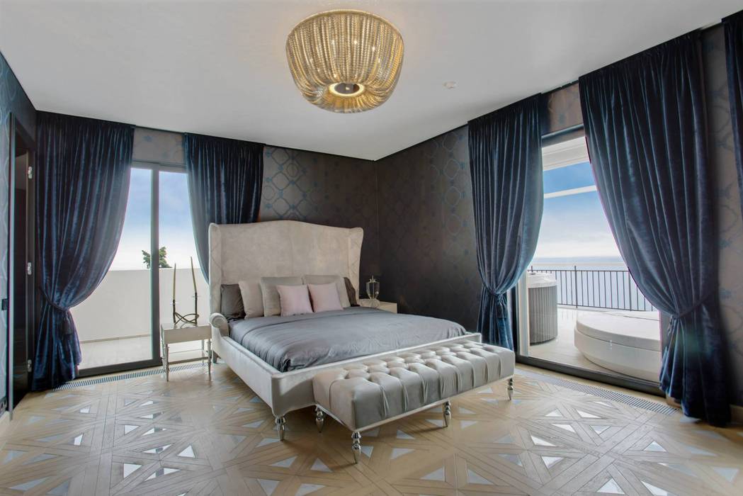 Monte Carlo Penthouse, Vesta Vision Vesta Vision Modern Bedroom