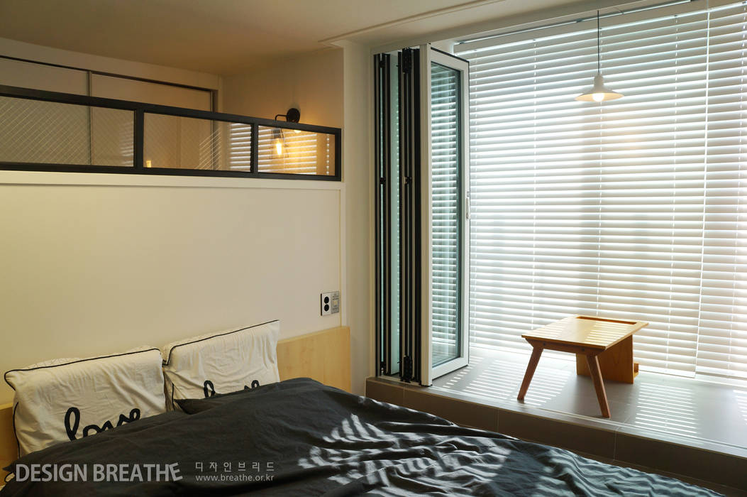 32평 초원대림아파트 리모델링 , 디자인브리드 디자인브리드 모던스타일 침실