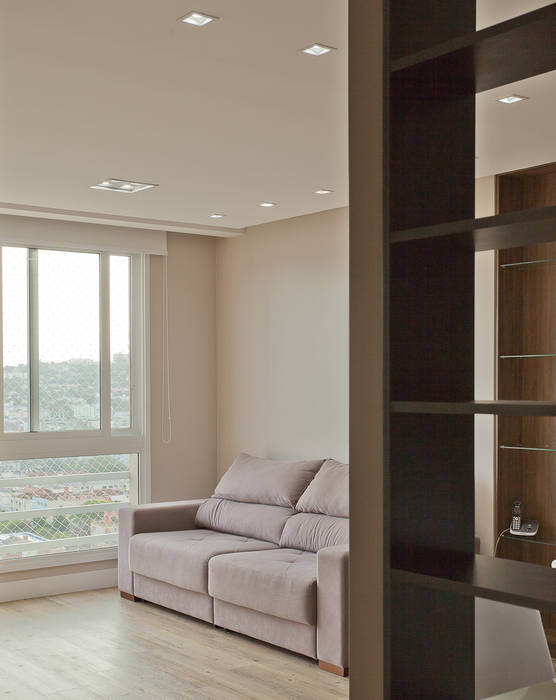 Apartamento MBK Superstudiob Salas de estar modernas MDF