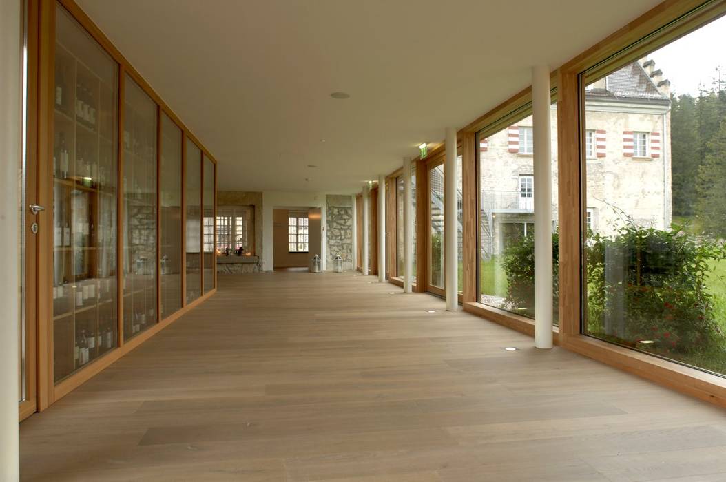 Hotel Das Kranzbach Dennebos Flooring BV Gewerbeflächen Holzwerkstoff Transparent Hotels