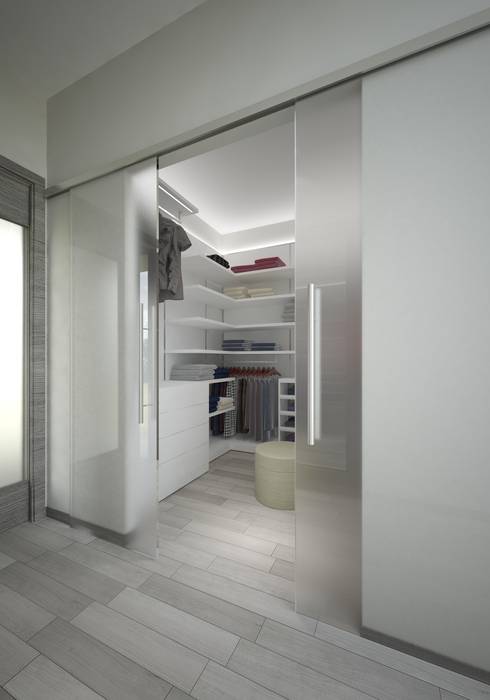 Ristrutturazione Appartamento Privato, Pardo Gaetano Architetto Pardo Gaetano Architetto Closets de estilo moderno