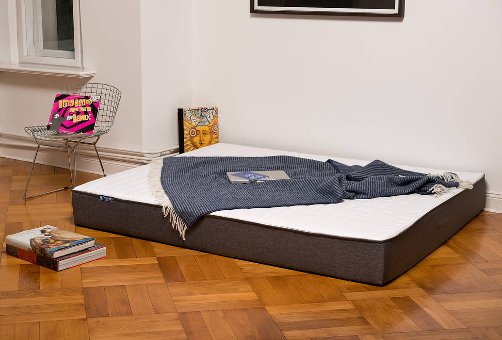 Le matelas Bruno en situation dans sa chambre, Bruno matelas Bruno matelas غرفة نوم قطن Red أسرة نوم