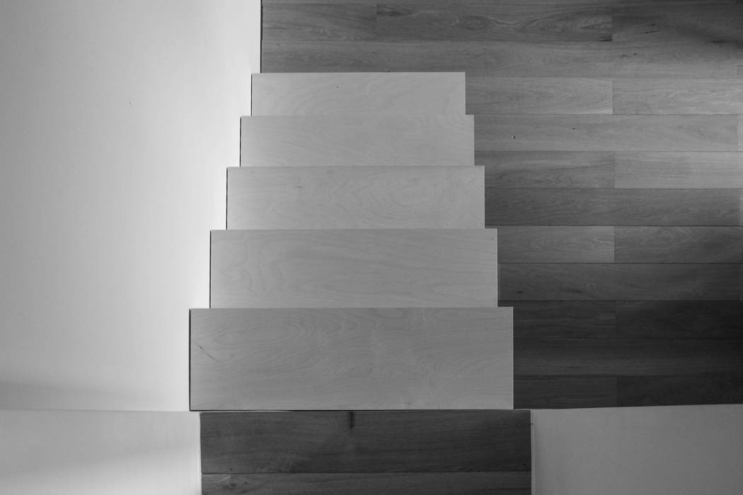 Rénovation d'un appartement bruxellois, Alizée Dassonville | architecture Alizée Dassonville | architecture Modern corridor, hallway & stairs