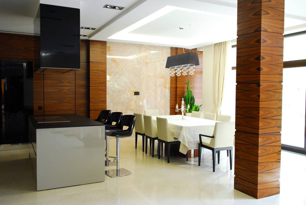 Загородный дом, Армен Мелконян Армен Мелконян Modern dining room