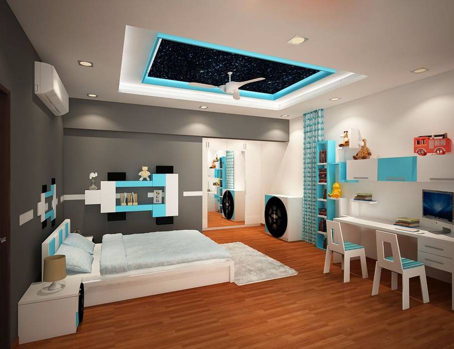 homify Modern style bedroom