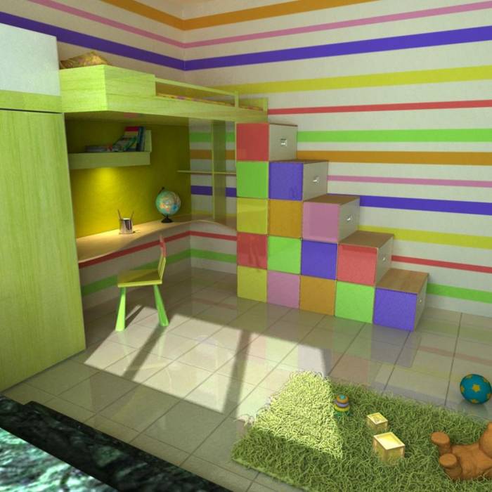 homify Modern nursery/kids room