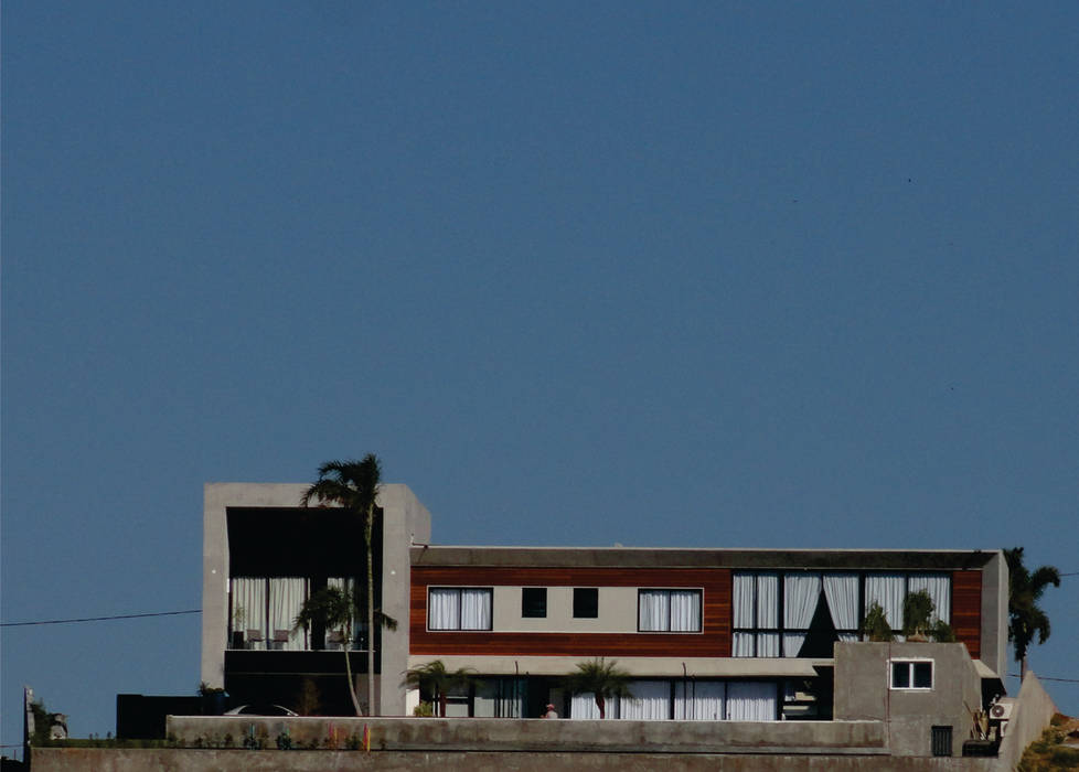 RESIDÊNCIA JA, Mascarenhas Arquitetos Associados Mascarenhas Arquitetos Associados Casas modernas Madeira Efeito de madeira