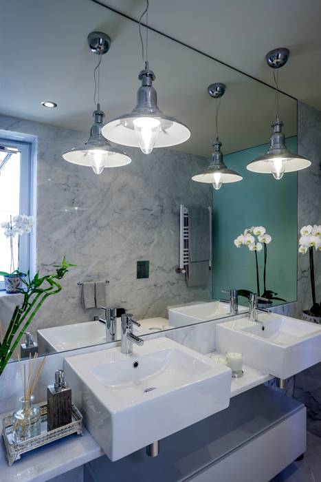 Residence Flat | Boavista Palace | 2015, Atelier Susana Camelo Atelier Susana Camelo Casas de banho modernas