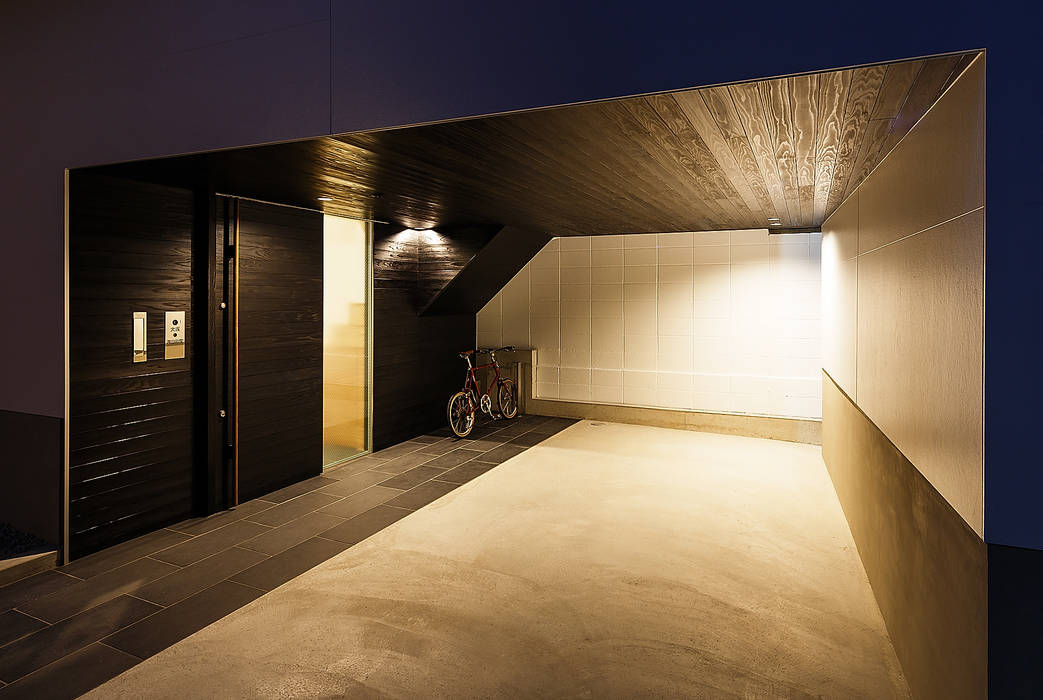 haus-note, 一級建築士事務所haus 一級建築士事務所haus Nhà để xe/nhà kho phong cách Bắc Âu Gỗ Wood effect