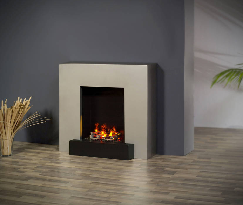 Breeze, muenkel design - Elektrokamine aus Großentaft muenkel design - Elektrokamine aus Großentaft Phòng khách Fireplaces & accessories